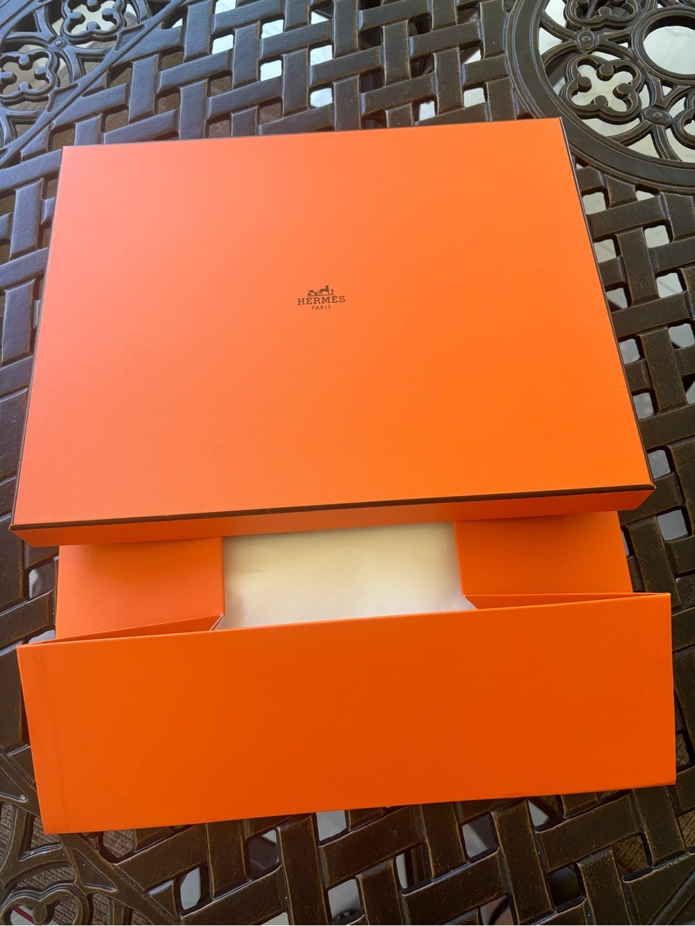Hermès Orange Gift Box